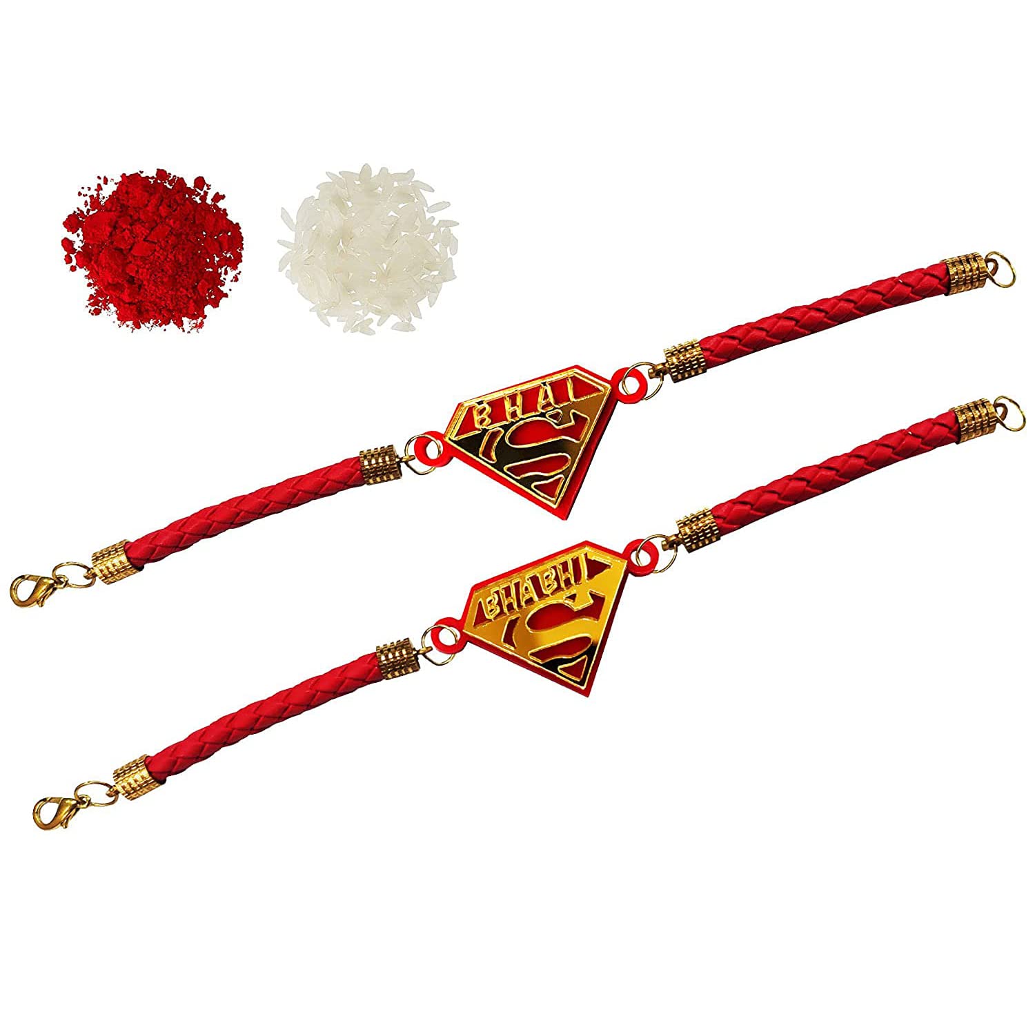 See full amazon price history chart for Gftbx Kid Super Bhai And Bhabhi Designer Acrylic Rakhi Bracelet With Roli Chawal -Gold, Red For Boy Gftbx Kid Super Bhai And Bhabhi Designer Acrylic Rakhi Bracelet With Roli Chawal -Gold, Red For Boy (B099NQPH5F) Amazon Price History, Amazon Price Tracker