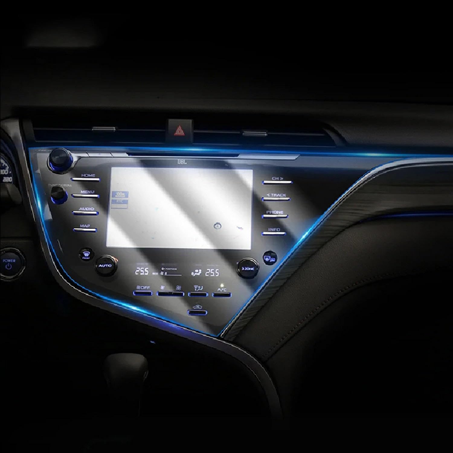 Film protection GPS Toyota Camry 2018 2020 écran de radio console voiture TPU