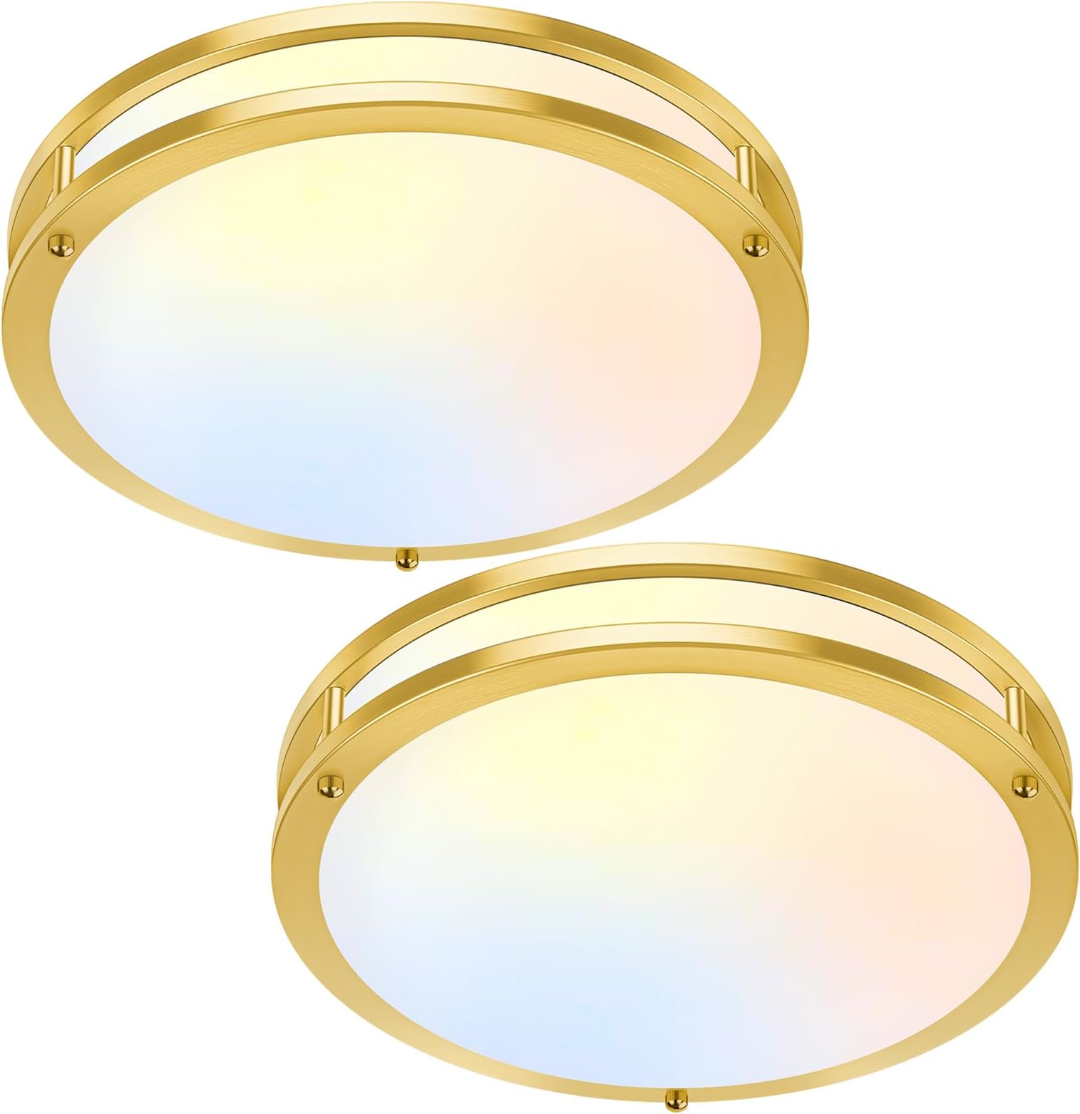 5CCT 36W LED Ceiling Lights Brushed Gold