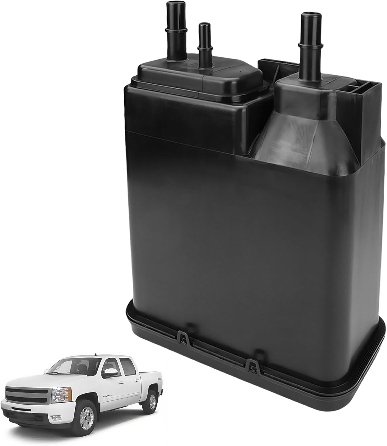 911-095 Evap Vapor Charcoal Canister Compatible with Chevrolet Chevy Silverado Classic Express GMC Savana Sierra 1500 2500 3500 HD 2004-2019 Workhorse FT1061 1461 1601 1801 2004 2005