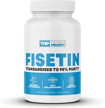 Fisetin 100mg, 90 Capsules, 98% Purity