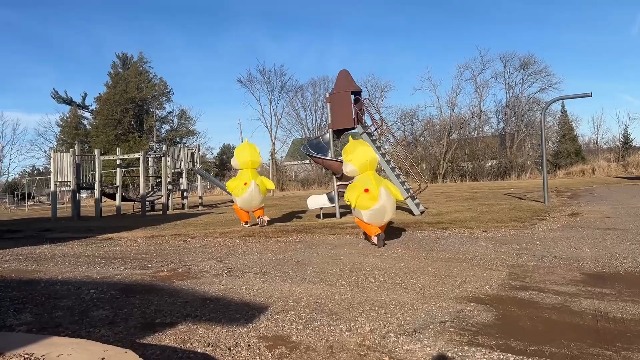 Disfraz Inflable de Pato para Adultos y Niños miniatura 7