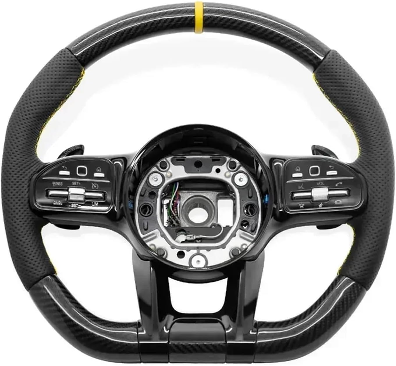車用カーボンステアリングホイール クラス CL GL GLB GLA GLC W166 W177 W205 W212 W213 W2