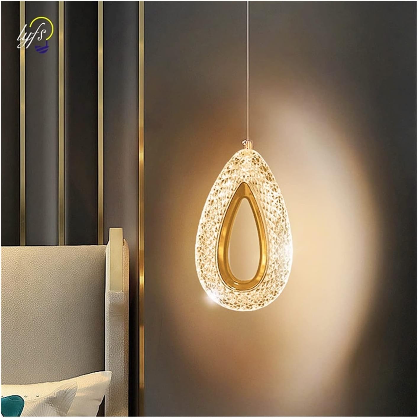 Chandelier Crystal Chandelier Drop-shaped Crystal Chandelier Indoor Lighting Children's Chandelier Suitable for Home Kitchen Dining Table Living Room Decorative Lighting Lighting Lamps Pendant Lightin