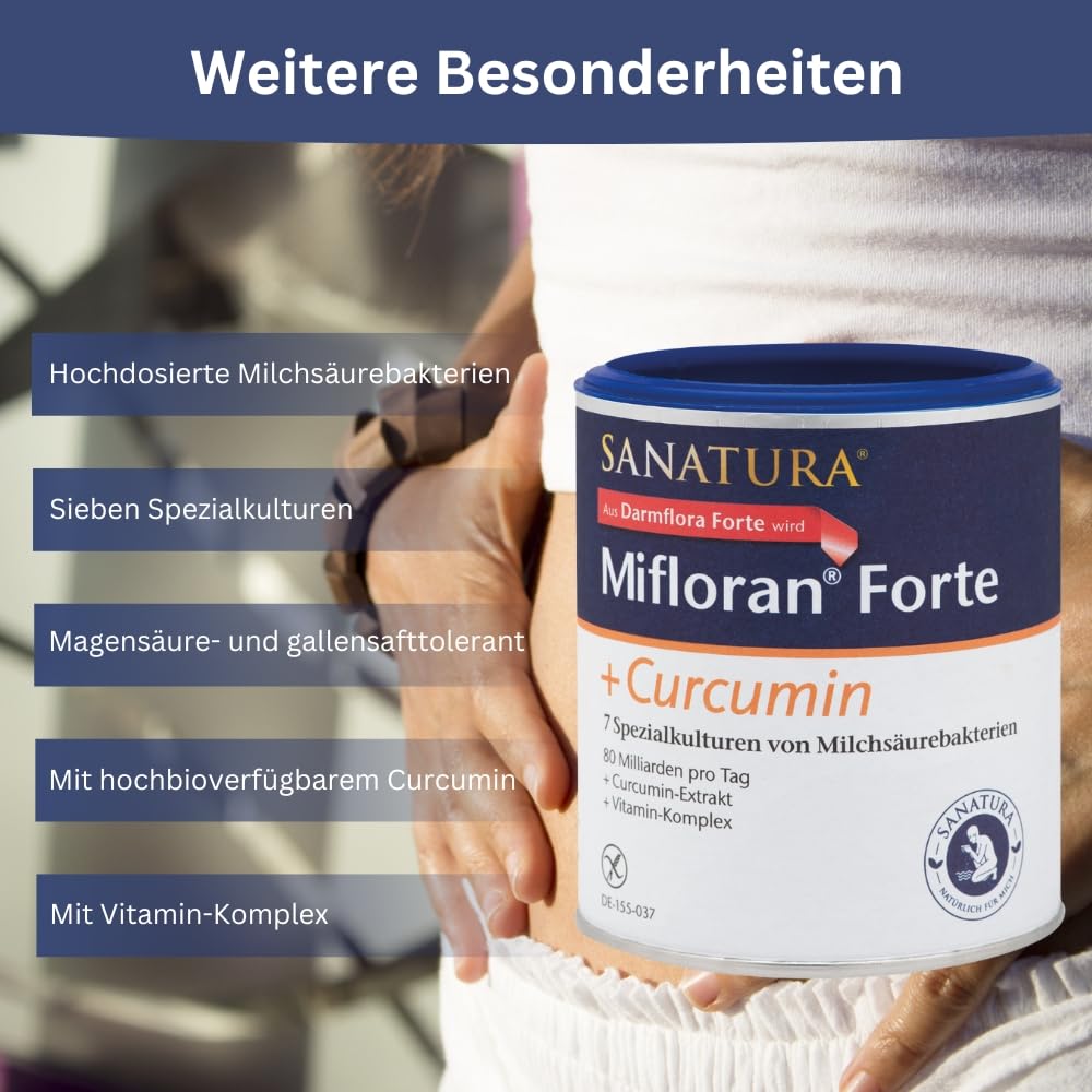 Sanatura Mifloran Forte + Curcumin 125g