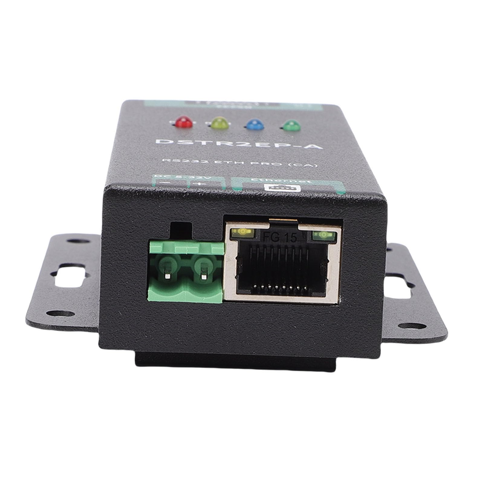 Convertitore a RJ45 Ethernet, Trasmissione Dati Bidirezionale per | Lega di alluminio, compatibile Modbus, ampio intervallo di temperature, isolamento di segnale e alimentazione, elevata