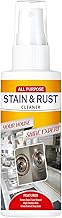Stain & Rust Remover Spray for Iron, Steel, Metal, Rust Stains Cleaning for Kitchen, Bathroom, Household Cleaner to Loosen Stuck & Rust Parts, Dirt & Tough Stain (1)