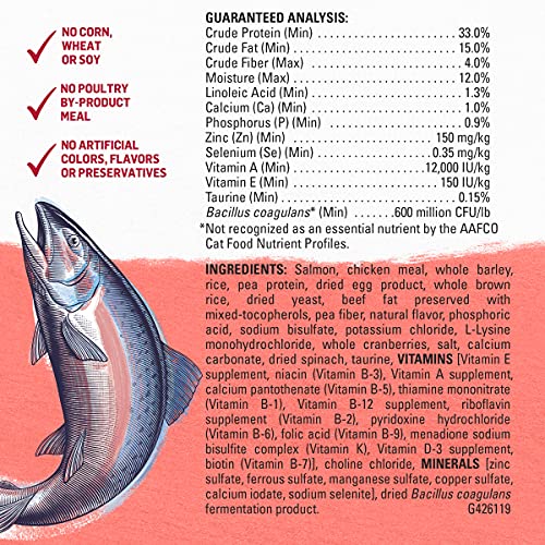 Purina Beyond Natural Limited Ingredient Dry Cat Food, Simply Salmon & Whole Brown Rice Recipe - 6 Lb. Bag #TOP4