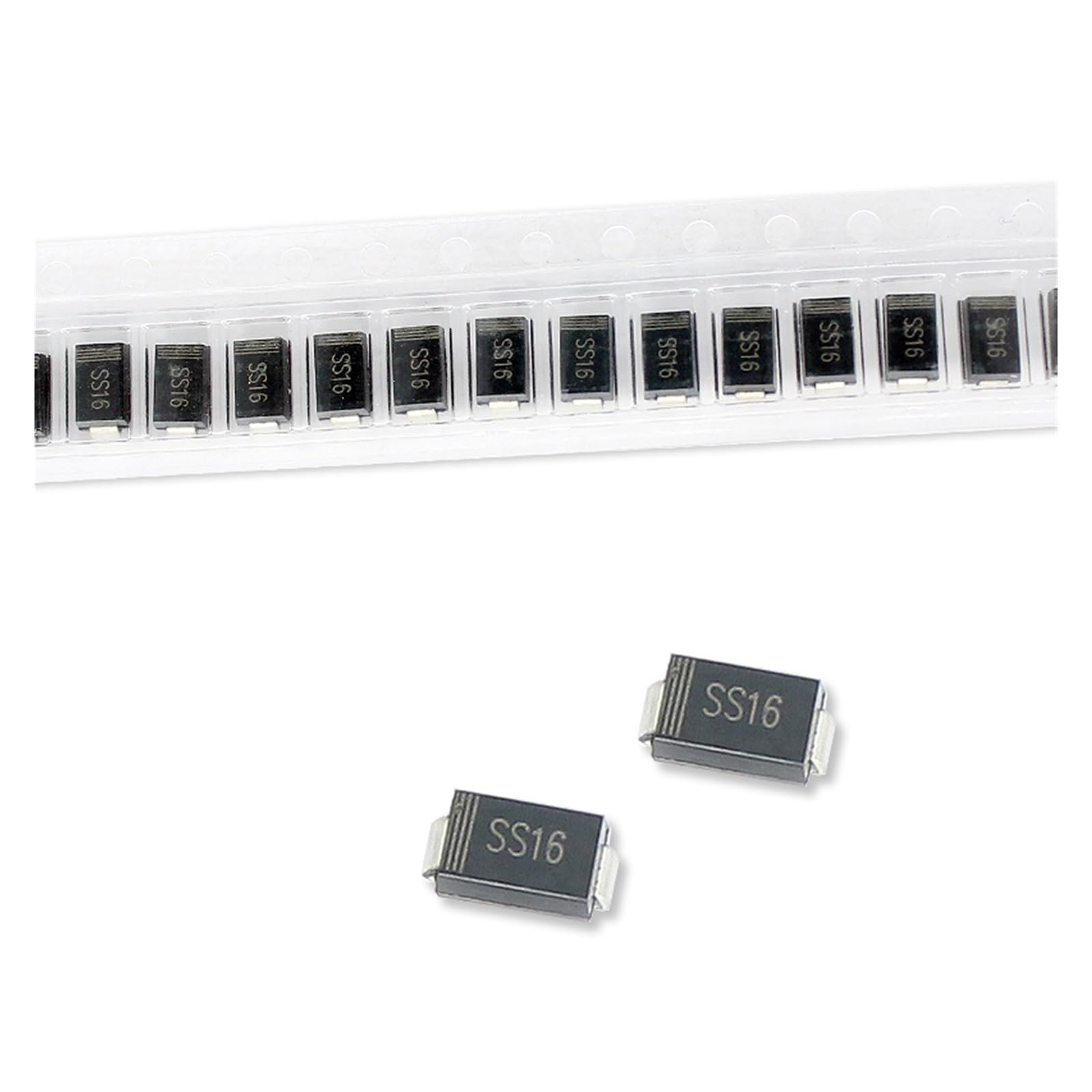 10 Diodi Schottky SS16 SMD - Componenti Elettronici In Busta Antistatica - Foto 7