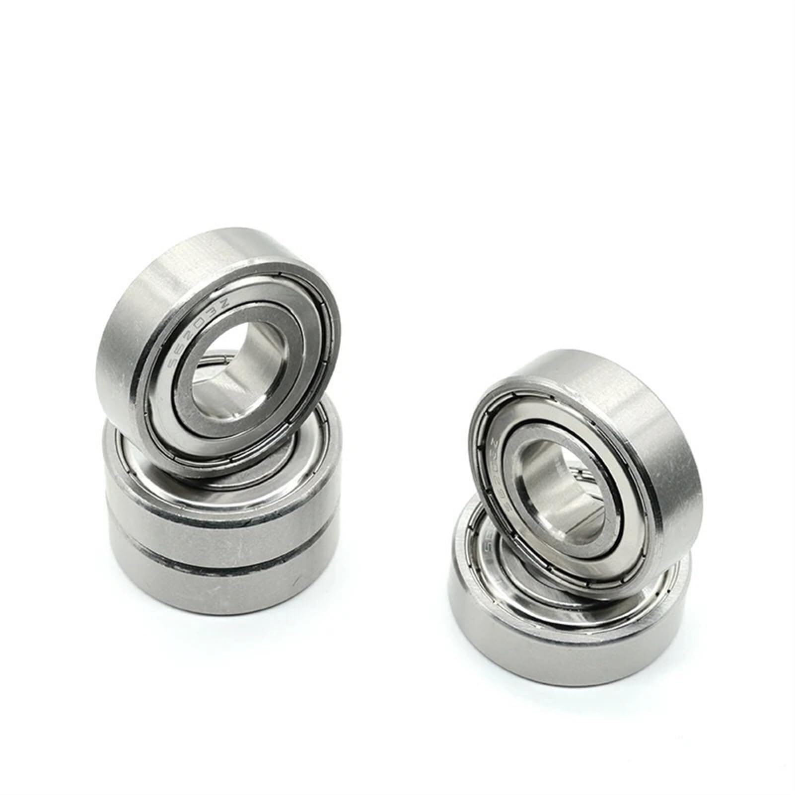 Aspectos, Rodamiento rígido de bolas 5 PCS S6203ZZ Rodamiento 17 * 40 * 12 mm ABEC-7 for motocicletas Motor Cigüeñal S6203 ZZ Rodamientos de bolas