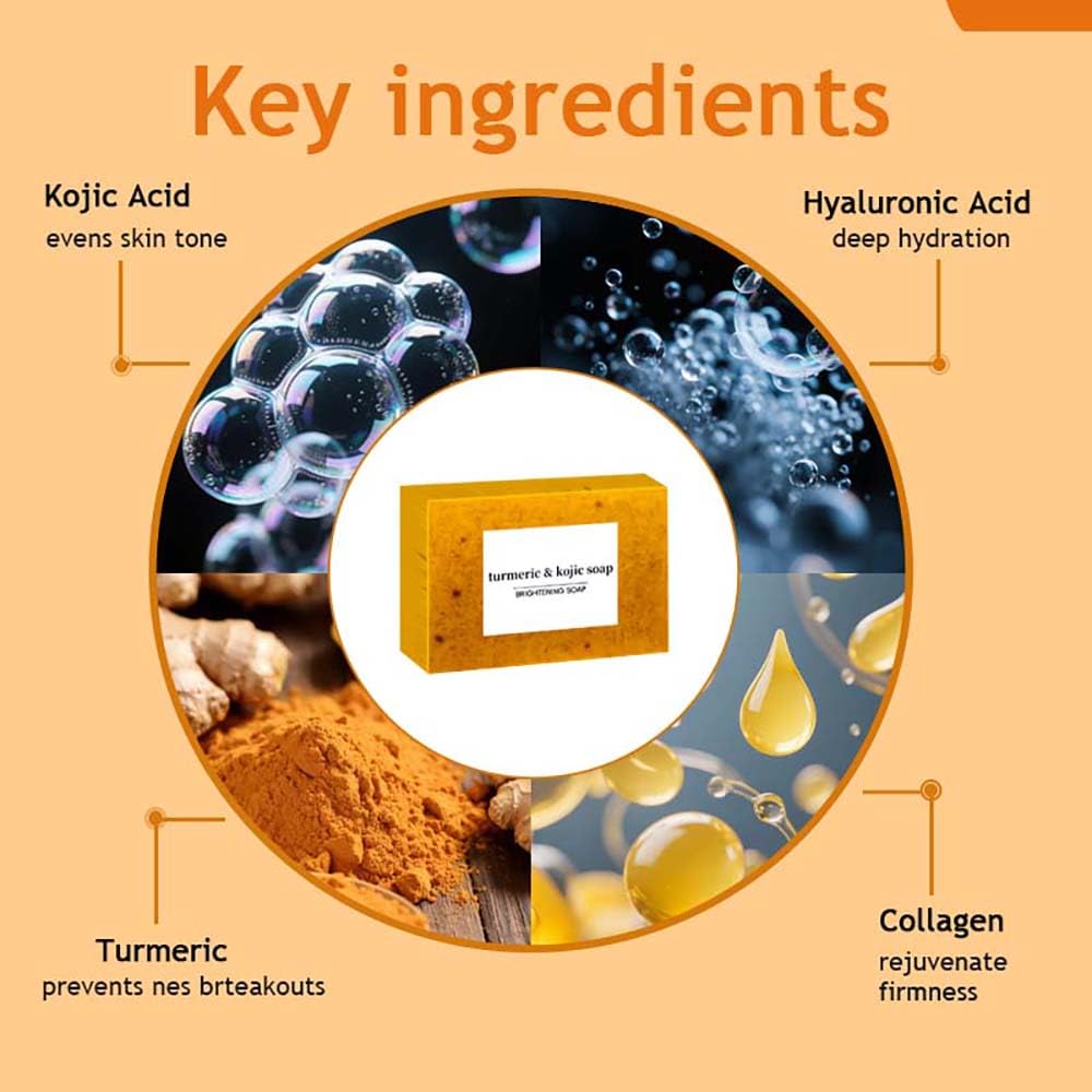 LOPHE Turmeric Kojic Acid Soaps - Image 2