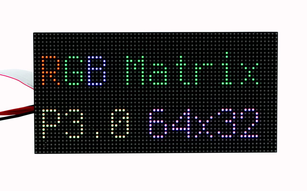Amazon.com: xicoolee RGB Full-Color LED Matrix Panel Display 64×32