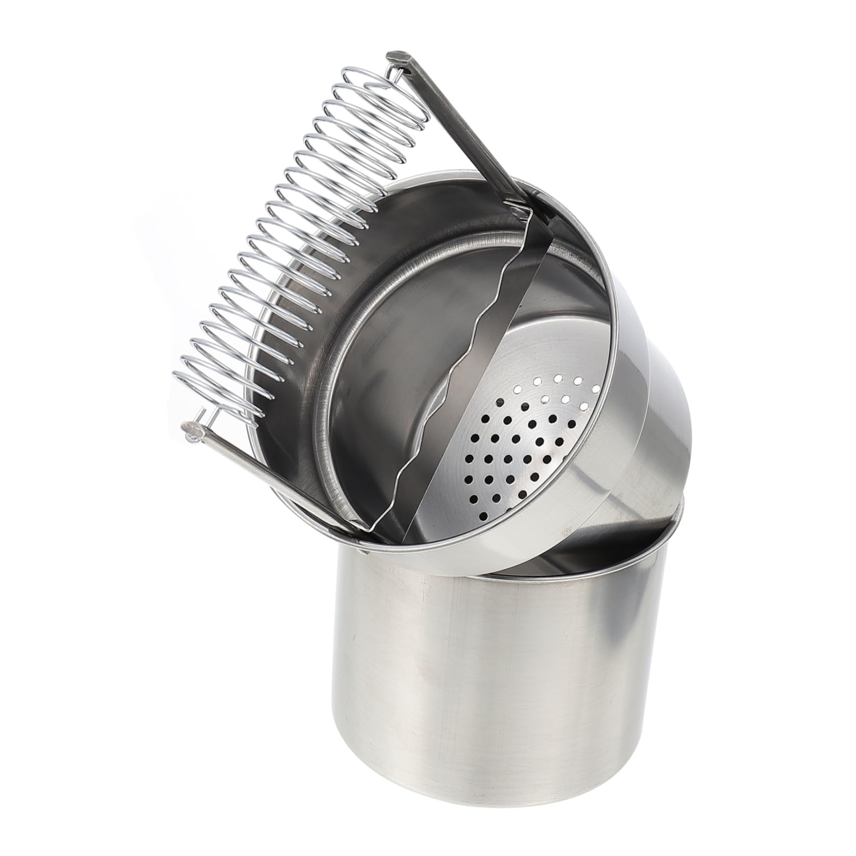 Gadpiparty Stainless Steel Artist Brush with Holder Multi Functional Paint Brush Washer for Home Studio and Outdoor Use Easy to Clean Durable for Water Spirits and Solvents