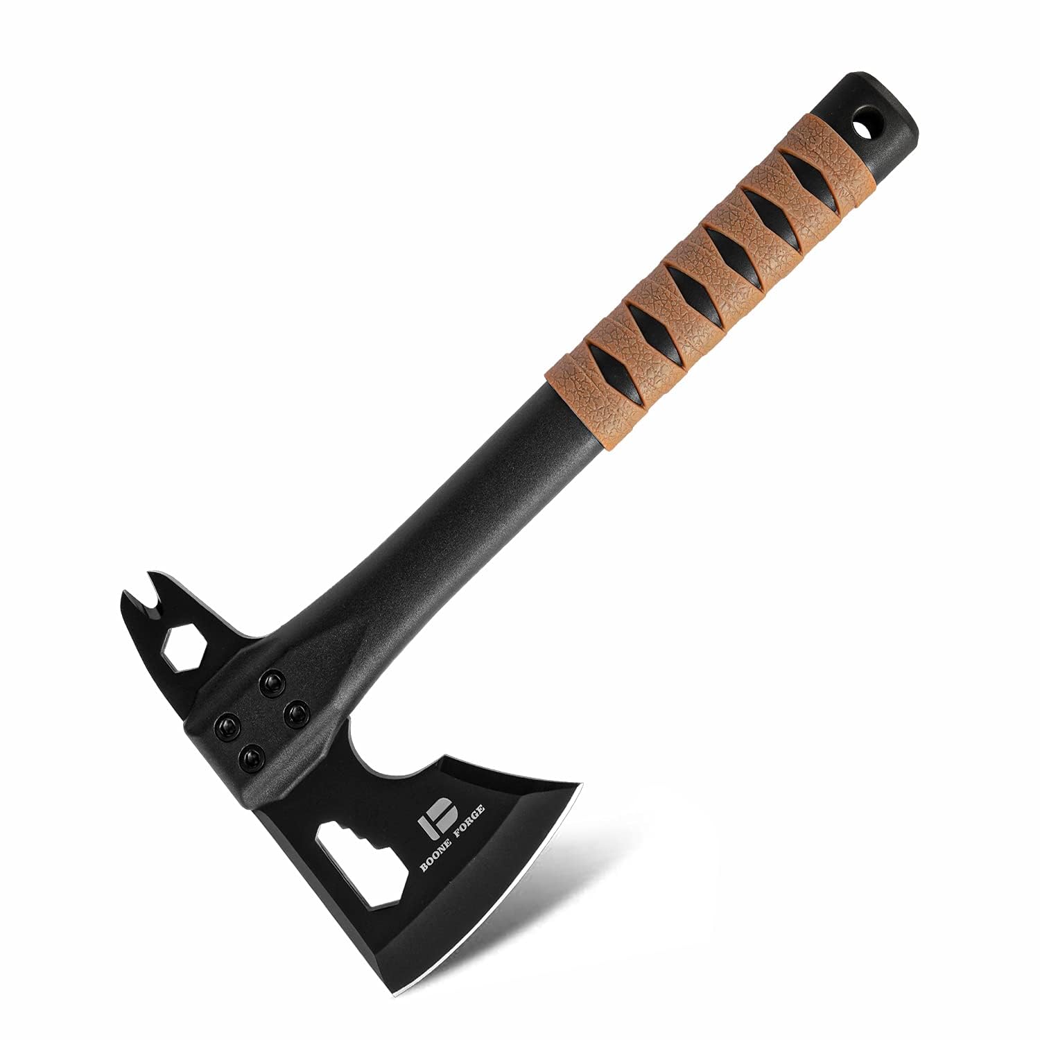 KHU Camping Axt Überlebensbeil Axt mit Scheide - Nylon Fiber Griff für Outdoor Jagd Wandern Camping Ausrüstung