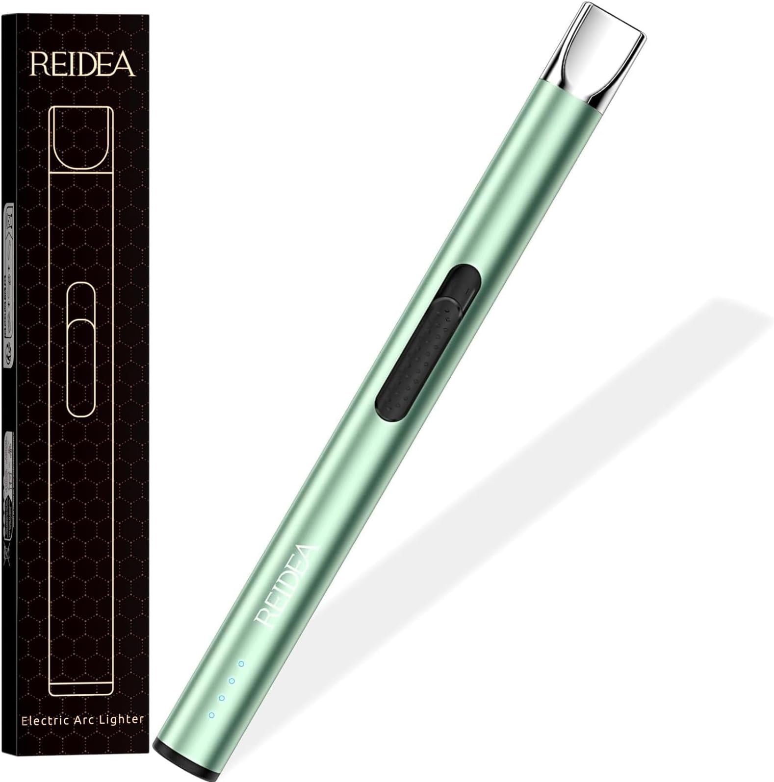 REIDEA Lighter S4 Pro Electric USB Rechargeable Safety Lock with LED Battery ...