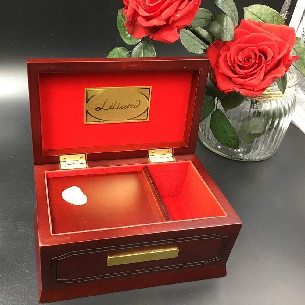 Amazon.co.jp: 18トーンのオルゴール、無垢材のジュエリーボックス