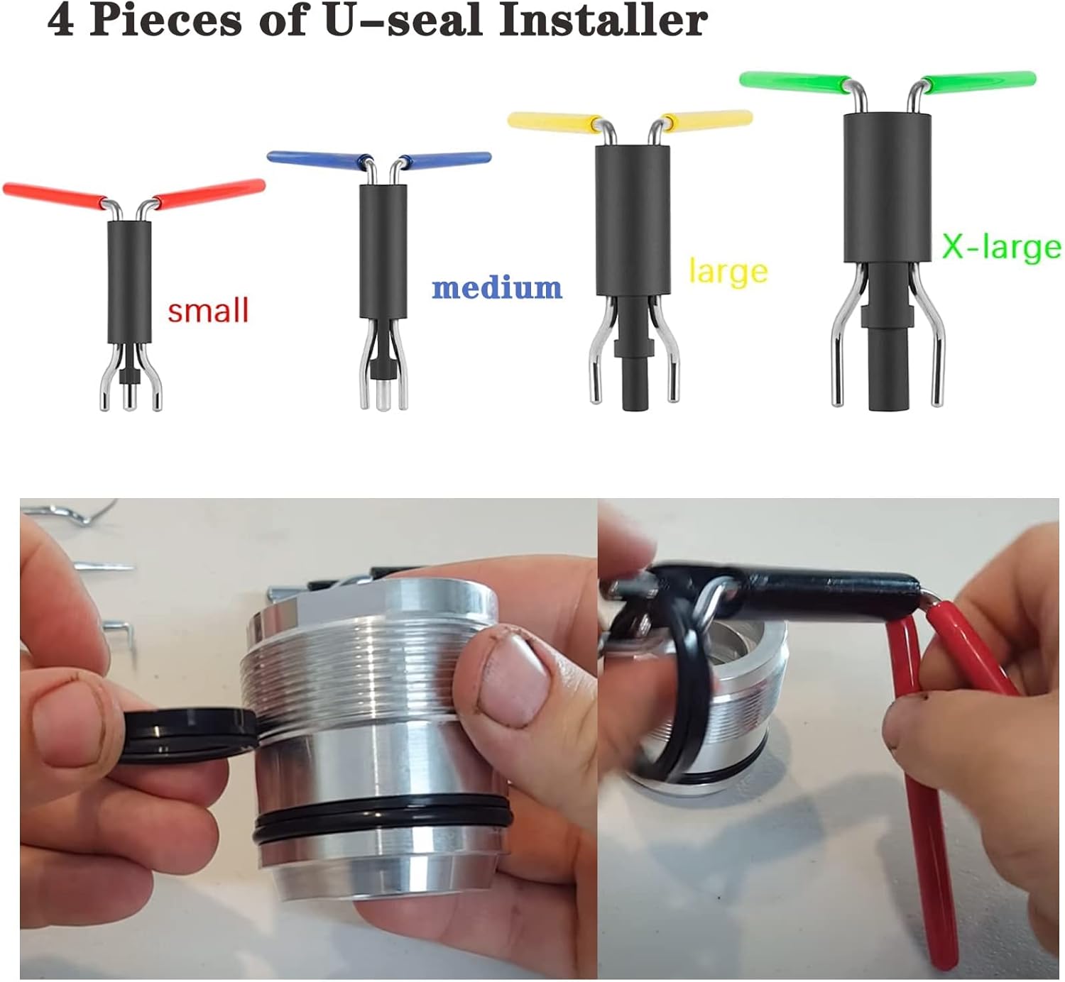 YMT Hydraulic Cylinder Repair Tool Kit （17PCS）for Skid Steers, Loaders, Backhoes, etc.