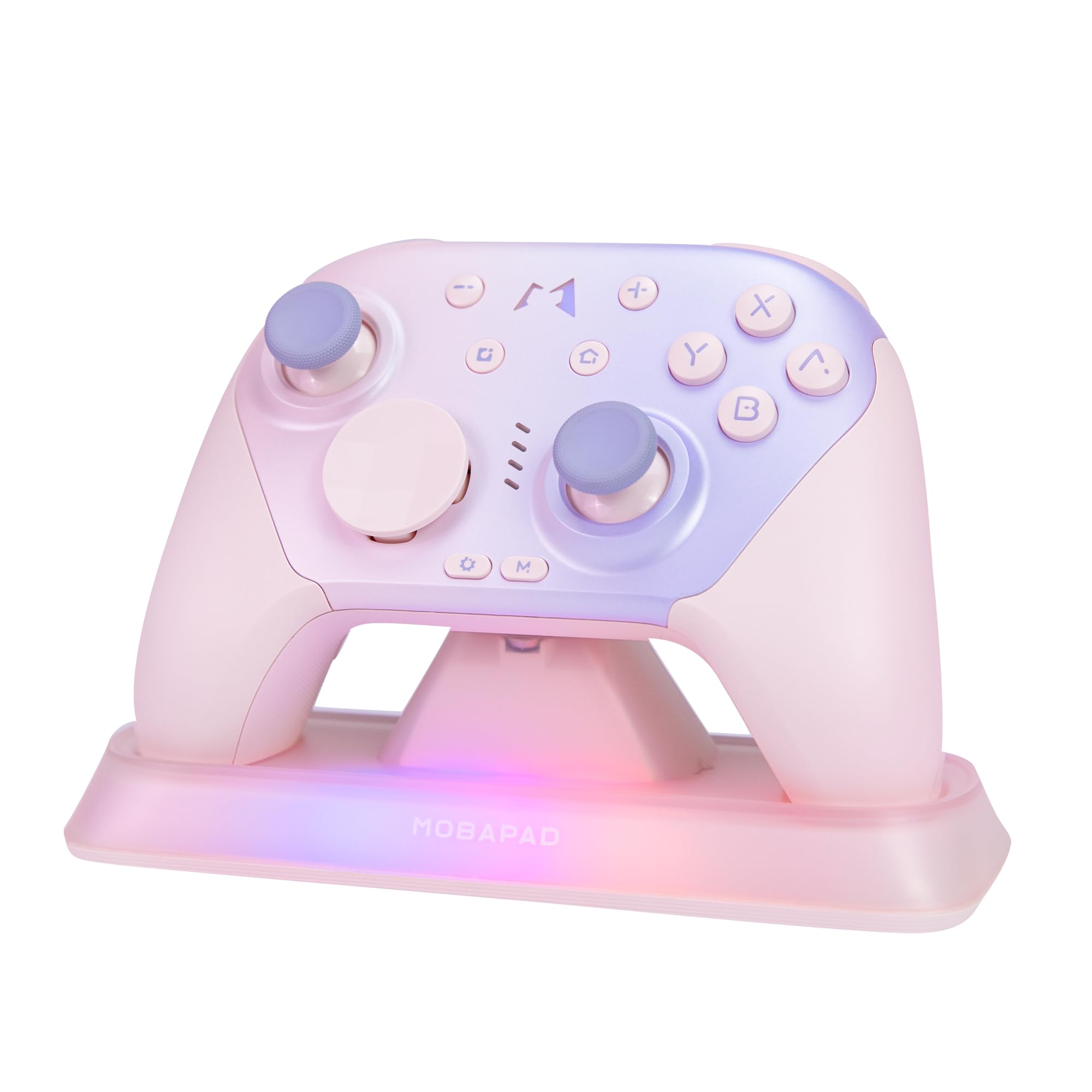 Mobapad Chitu2 HD Switch 2 Wireless Controller, TMR Glide Joysticks [ZERO Drift], Charging Dock, HD Rumble, NFC, Turbo, Programming, Mechanical Buttons - Gamepad for Nintendo Switch/Switch 2 & Windows