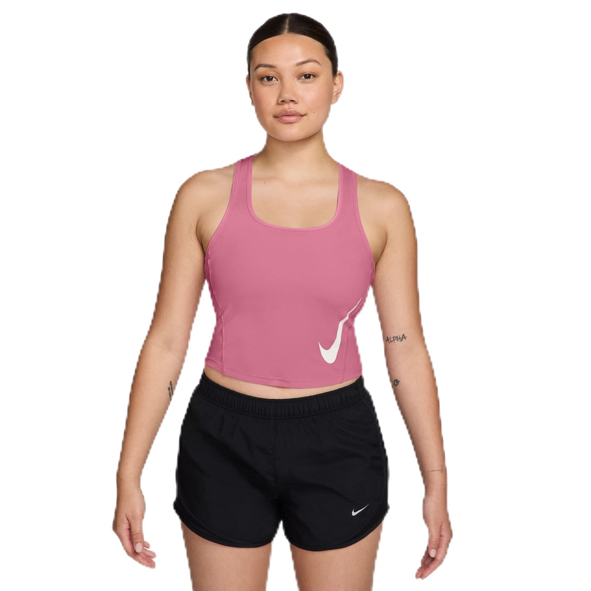 Nike Womens Tempo Swoosh Run Ta Dri Fit Running Tank Top-picture-13