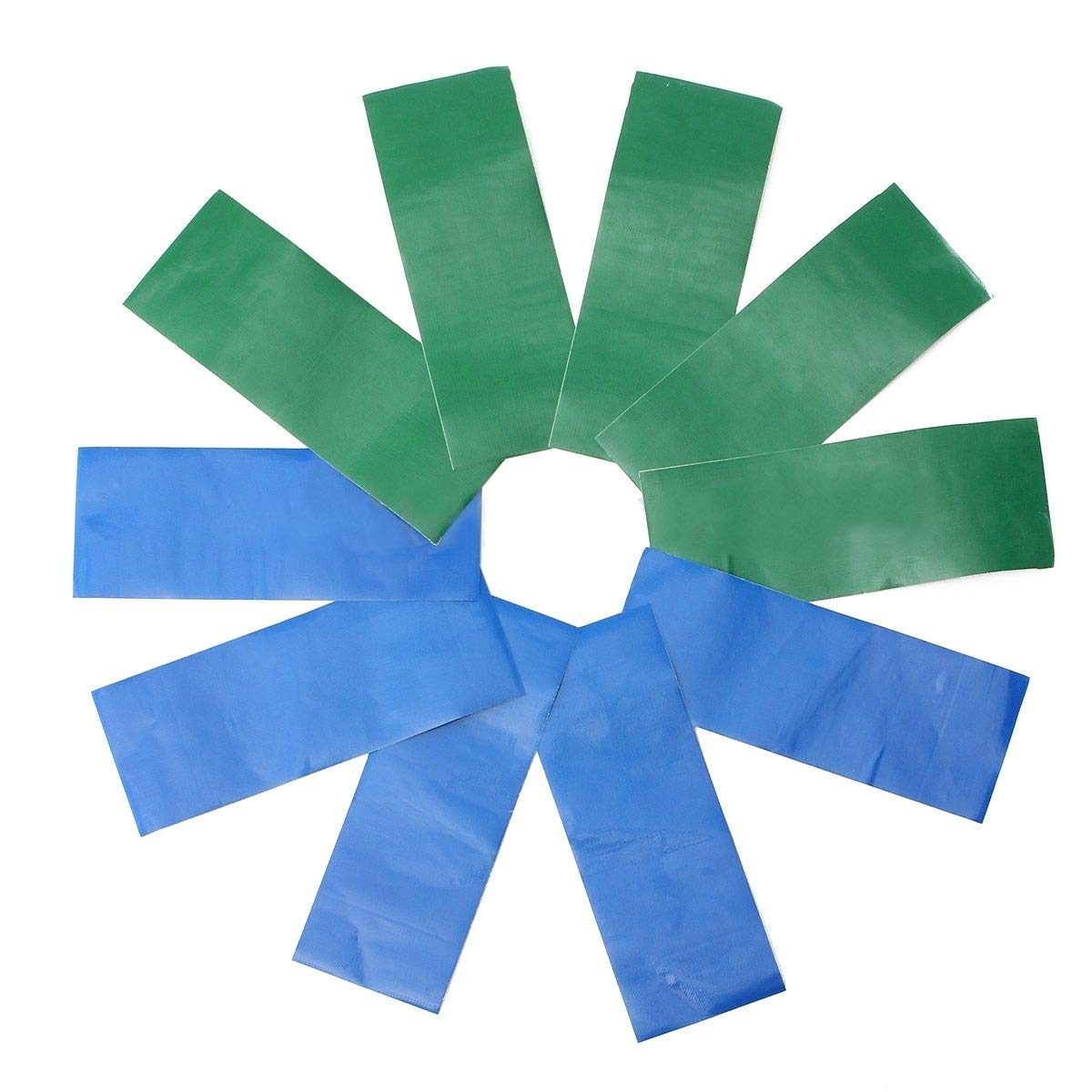 VOGANLL PE-dekzeil, reparatietape voor dekzeilen, 8 m x 5 cm, dekzeilen, waterdicht en sterk klevend, voor vrachtwagenzeil, parasols, paviljoen, dekzeil, tent, tent, reparatieband, luifel
