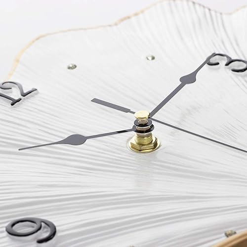 Miniatura 5 de Elegante reloj de pared con péndulo, funciona con pilas, silencioso, único, decorativo para el hogar, relojes colgantes para sala de estar, cocina,