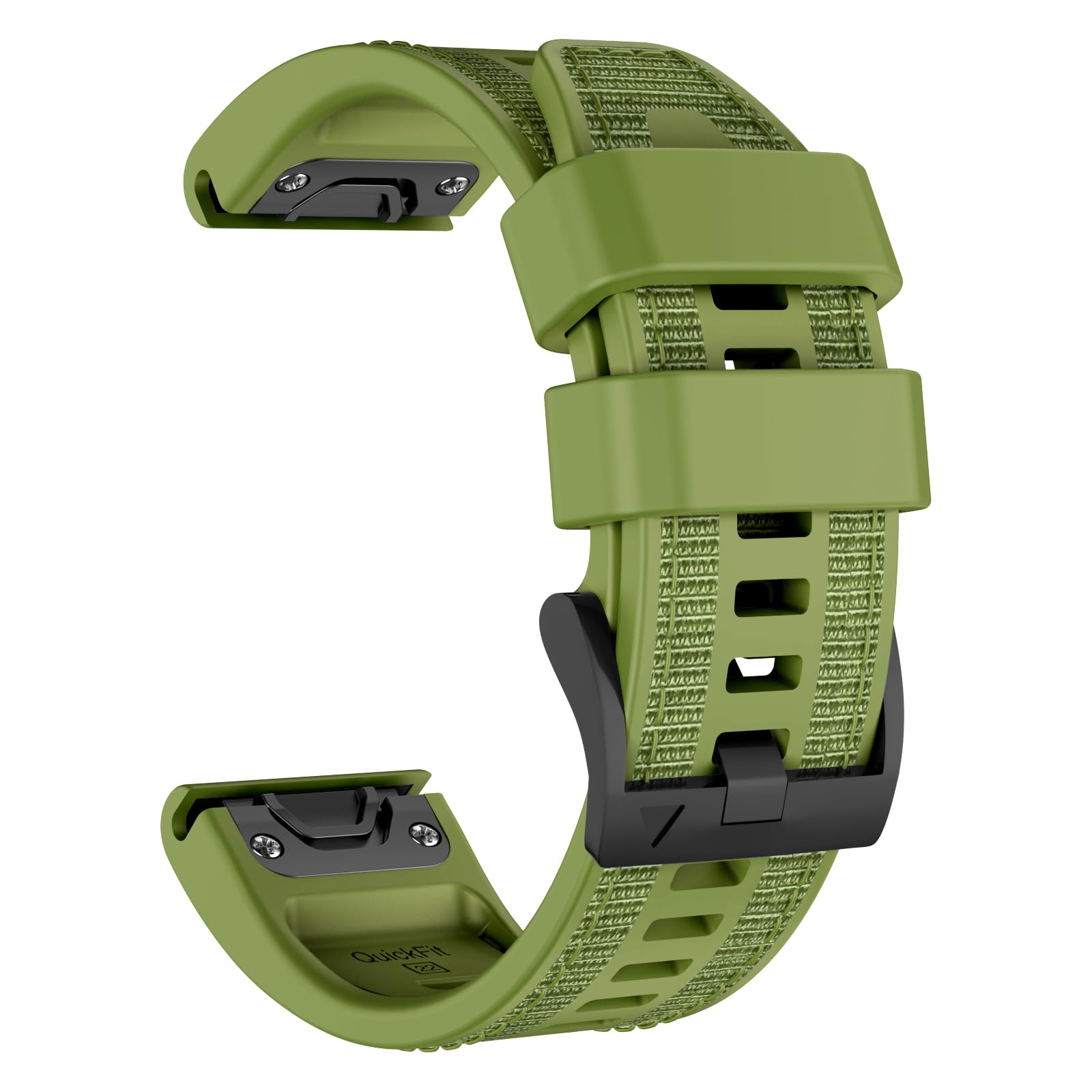 MYSNBKN 22mm Quick Fit Strap for Fenix 8 47mm/Fenix 7 Pro/Fenix 7/Fenix 6/Fenix 5/Fenix E/EPIX 2