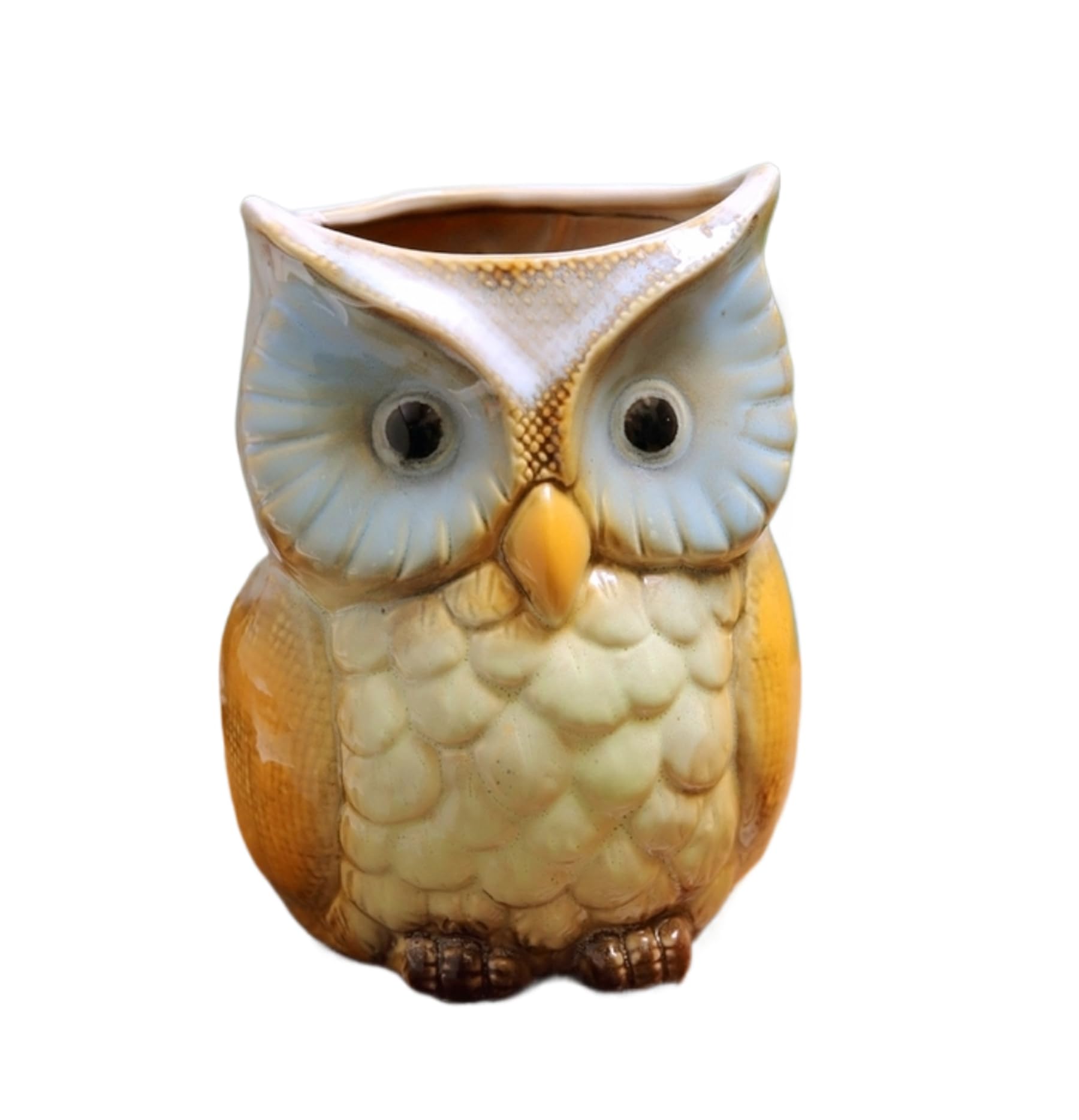 Amazon.com: Vintage Owl Pen Holder Pencil Holder Organizer