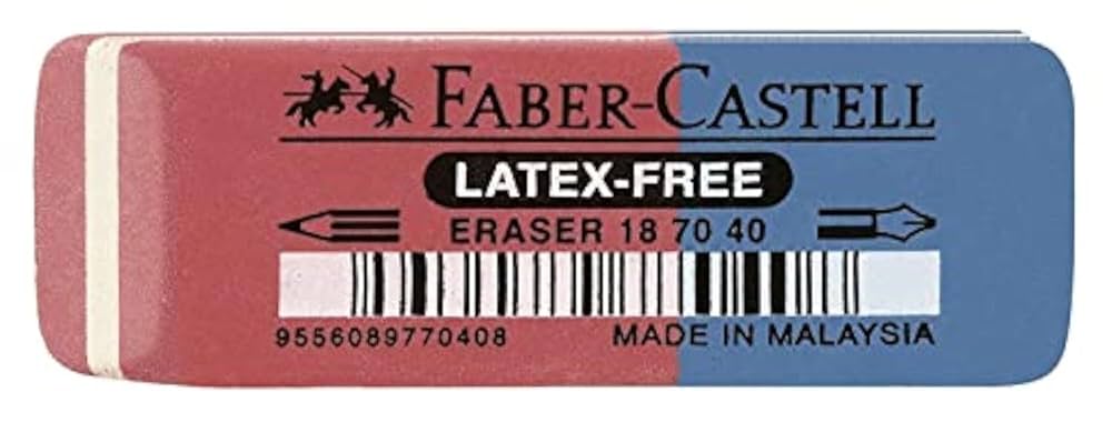 Amazon.com : Faber-Castell 187040 Natural Rubber Eraser