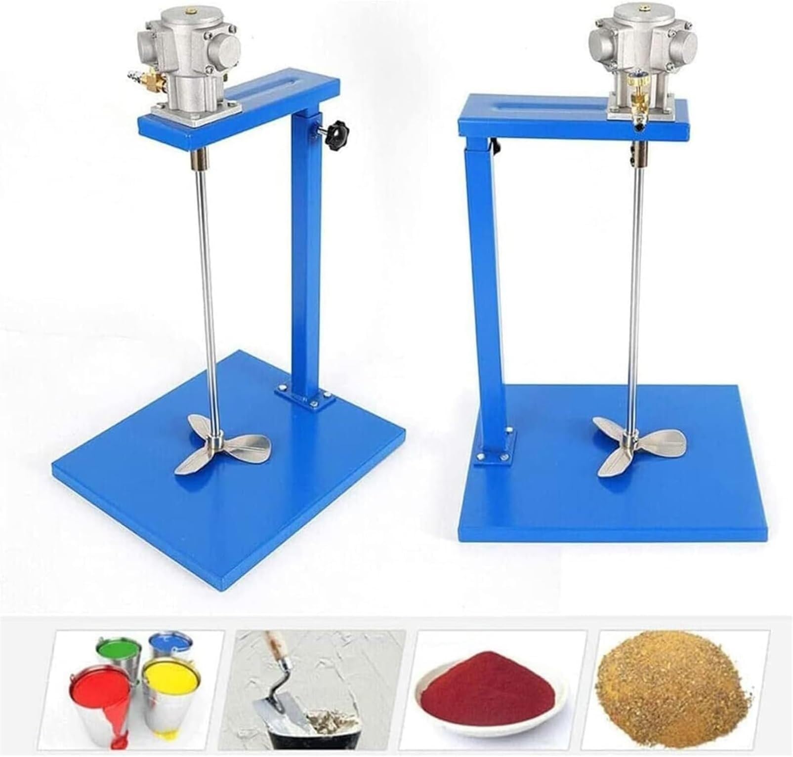 Outil de mélange de Peinture d'agitateur d'air Commercial, agitateur de Peinture pneumatique de 5 gallons/20L, mélangeur d'air Vertical de Table en Acier Inoxydable