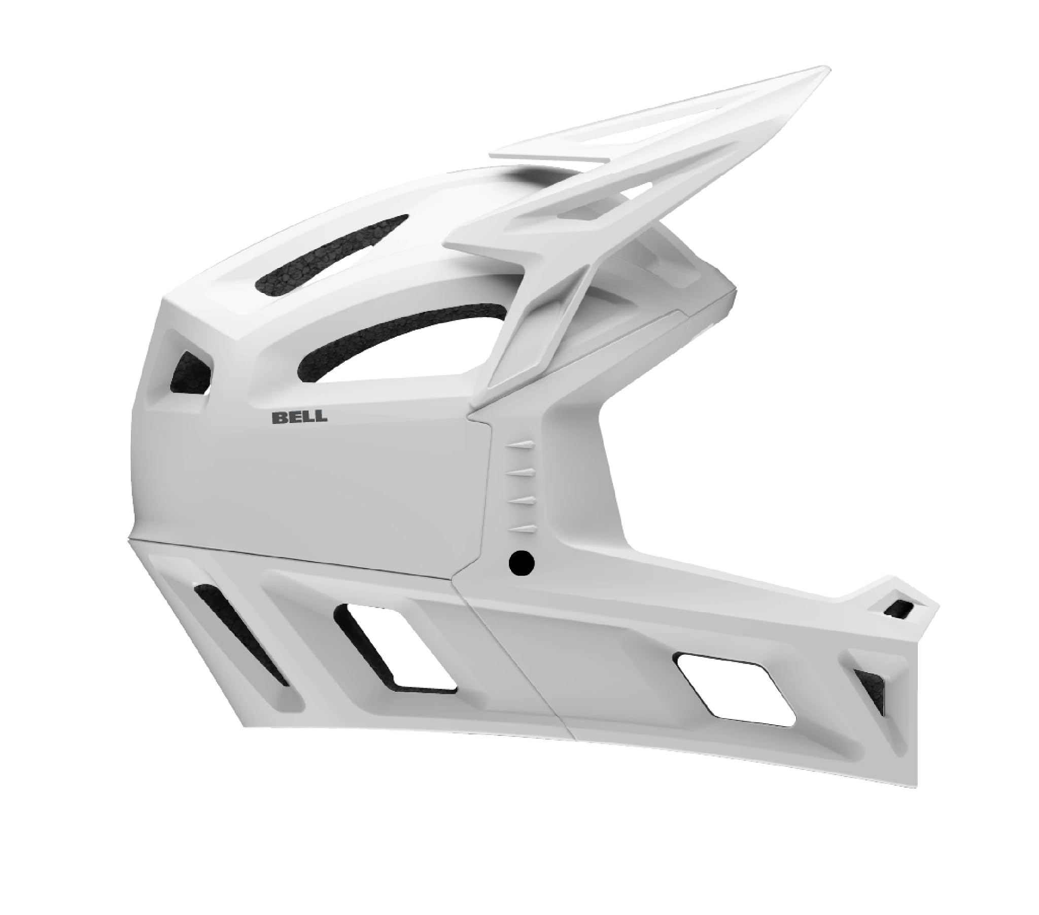 Bell - Full-AIR MIPS SOLID CPSC/CE Helme - Erwachsene Unisex - Schutzausrüstung, Fahrradhelm, Mountainbike-Helm, MTB-Schutzhelm, Weiß, M