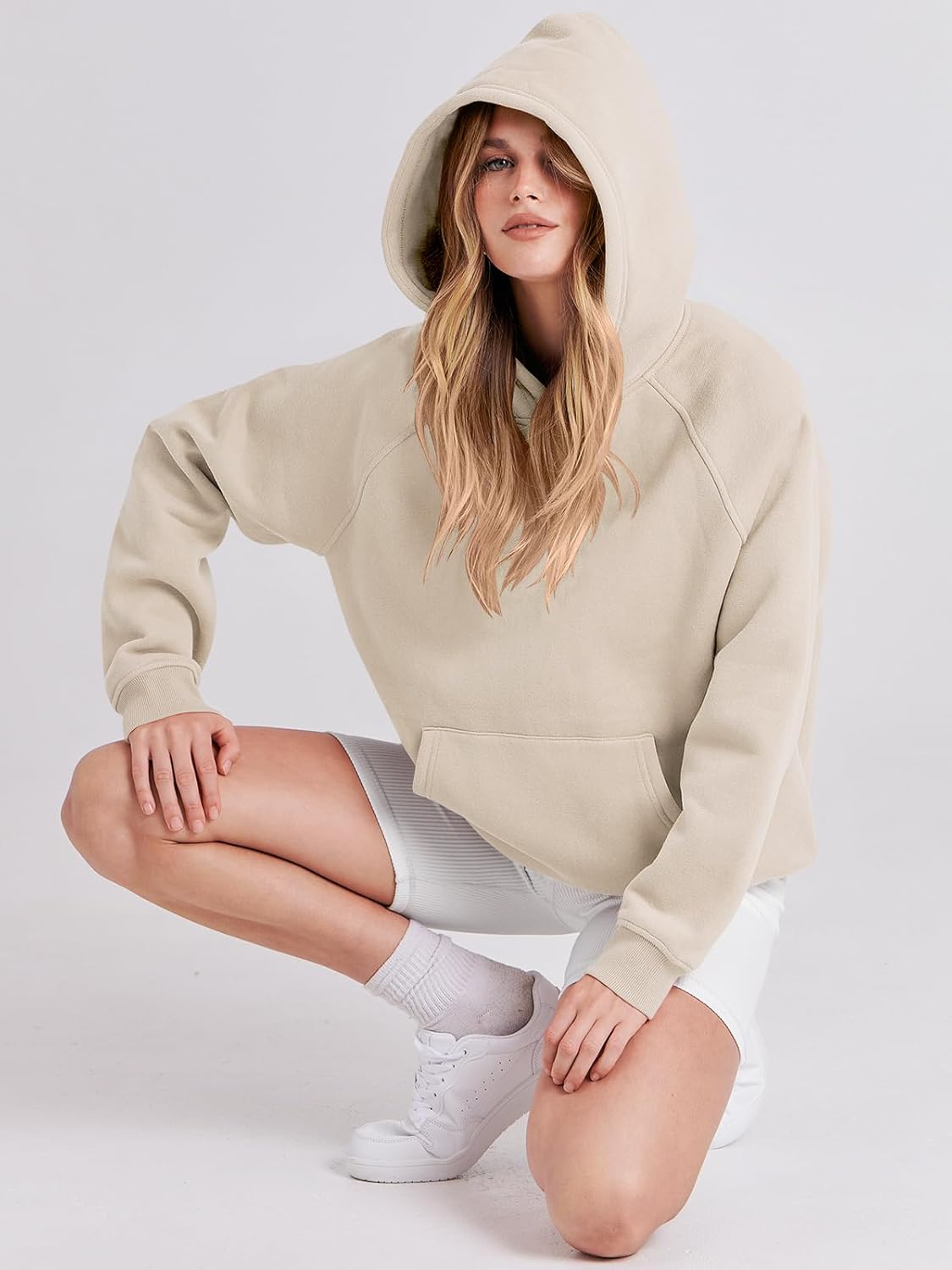 ANRABESS Women Hoodies Oversized Fleece Long Sleeve Comfy Casual Basic Pullover Sweatshirts 2025 Fall Outfits Y2K Clothes - Image 7