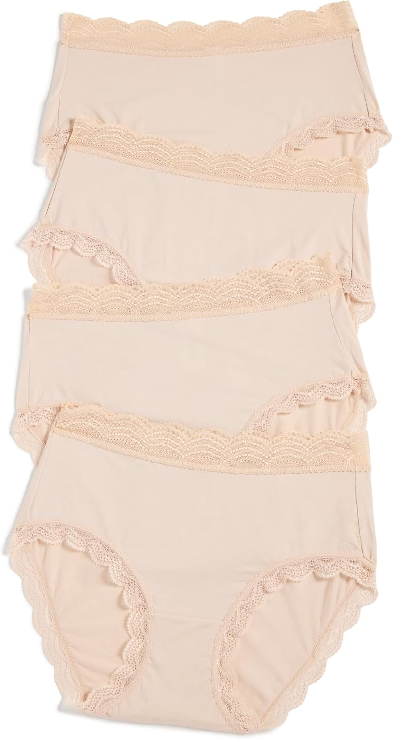 Stripe & Stare Women's High Rise Knicker 4 Pack
