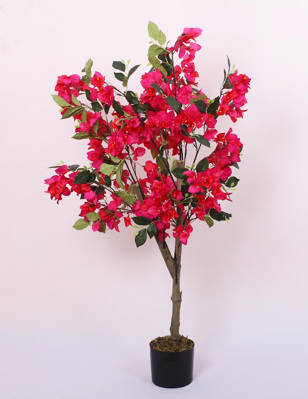 4ft Artificial Bougainvillea Tree - Peacock Floral Decor -2