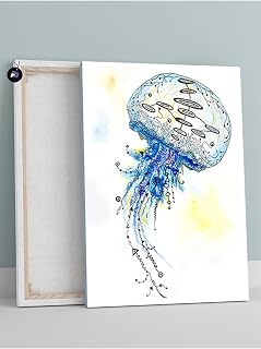 Postermanya (pster2085) Geometrik Deniz Anası Hayvan Kanvas Tablo 40 x 60