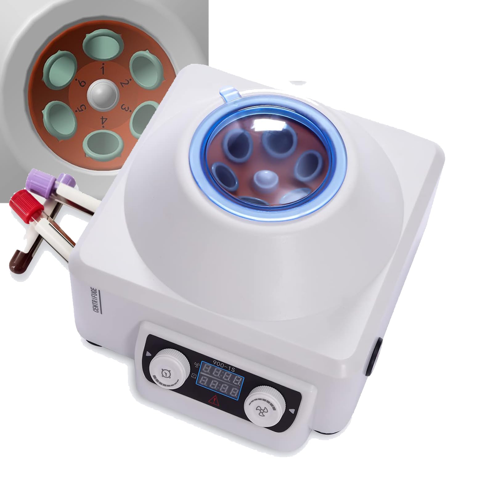 Centrifugeuse de sang 4000 tr/min LCD pour éliminer les vibrations de séparation 900-1s