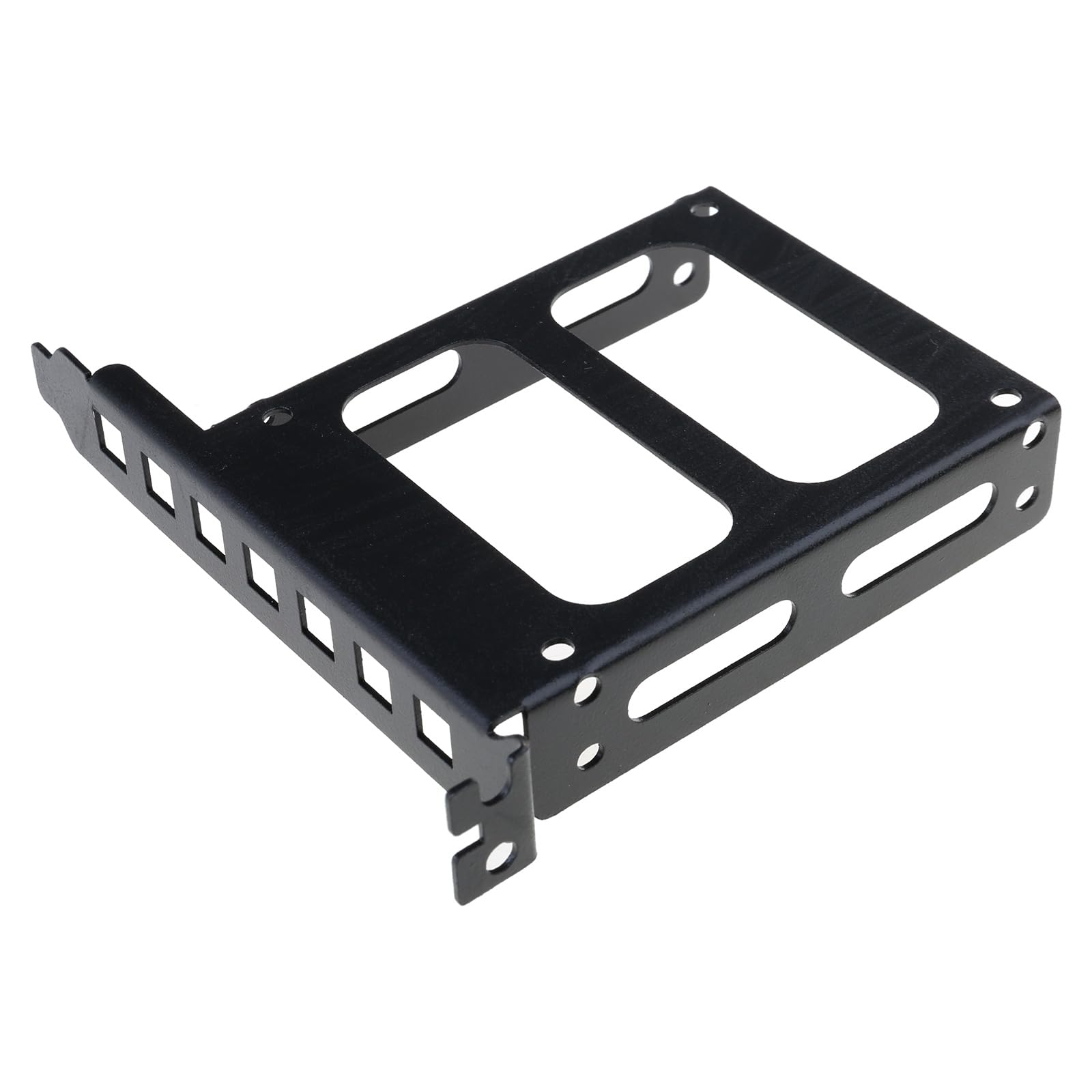 Staffa di montaggio stabile per computer desktop per slot per schede di espansione telaio in metallo per archiviazione sicura staffa di montaggio SSD