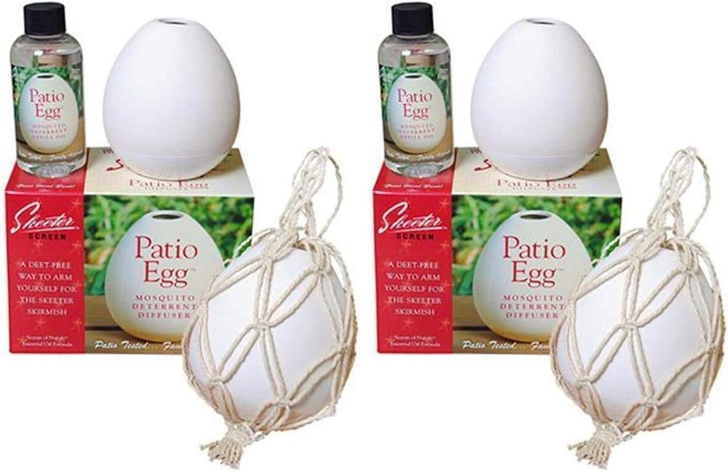 Skeeter Screen 90600 Patio Egg Diffuser, 1 (Two Pack)