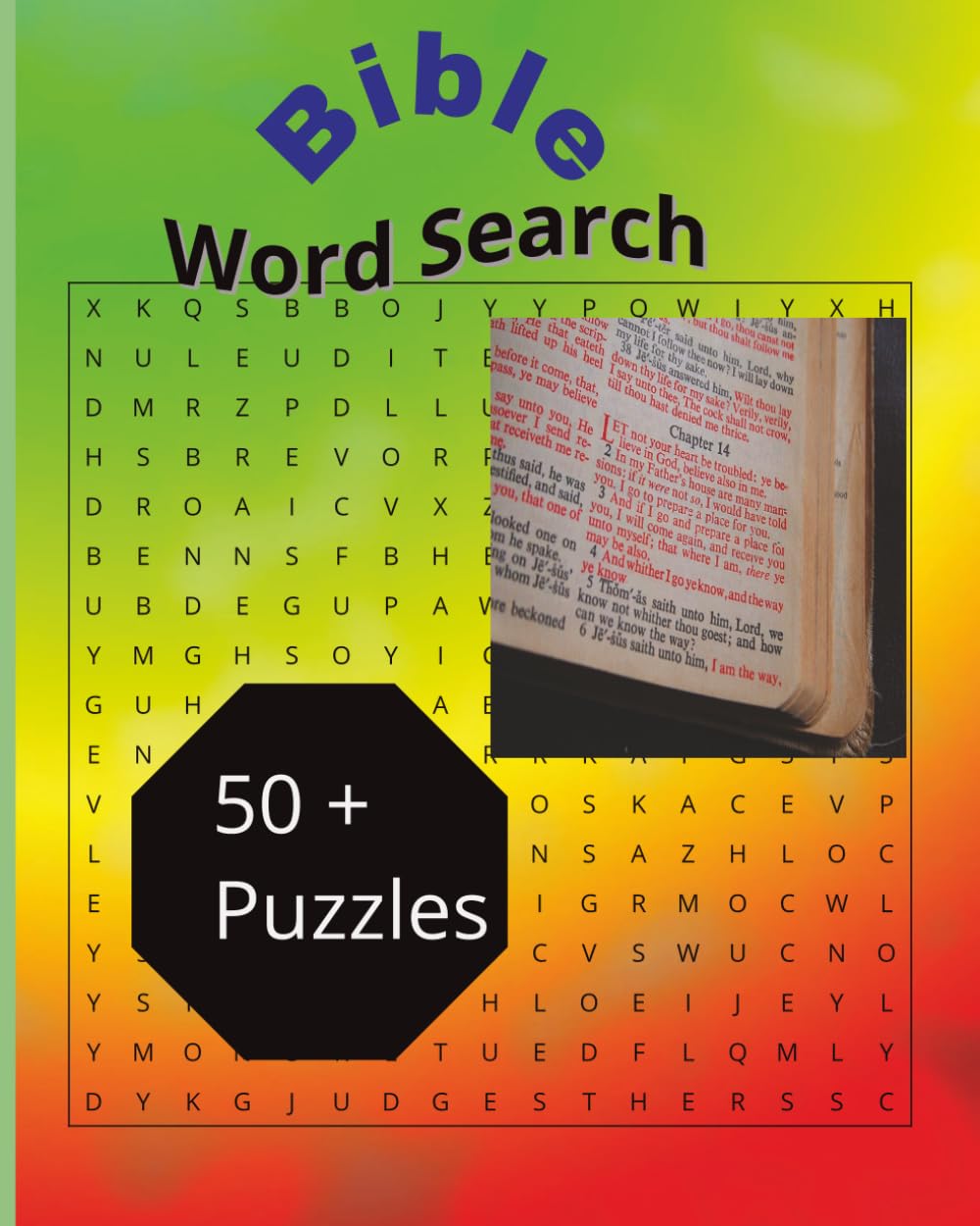 Bible Word Search: Faith-Filled Word Search Fun for Adults, Teens, Families. Bible Study Groups, Church Activities