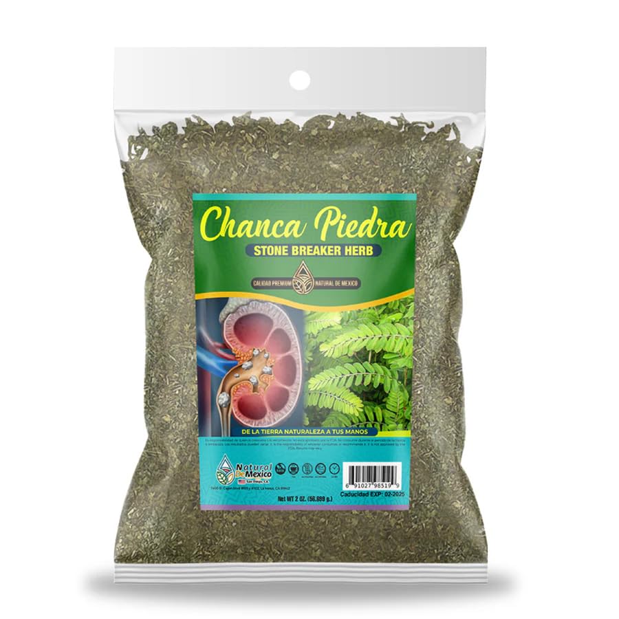 Chanca Piedra Hierba Té de Hierbas 4 oz.-3.99 oz Hierba Natural Mexicana Hierba Salvaje Artesanal Natural De Mexico