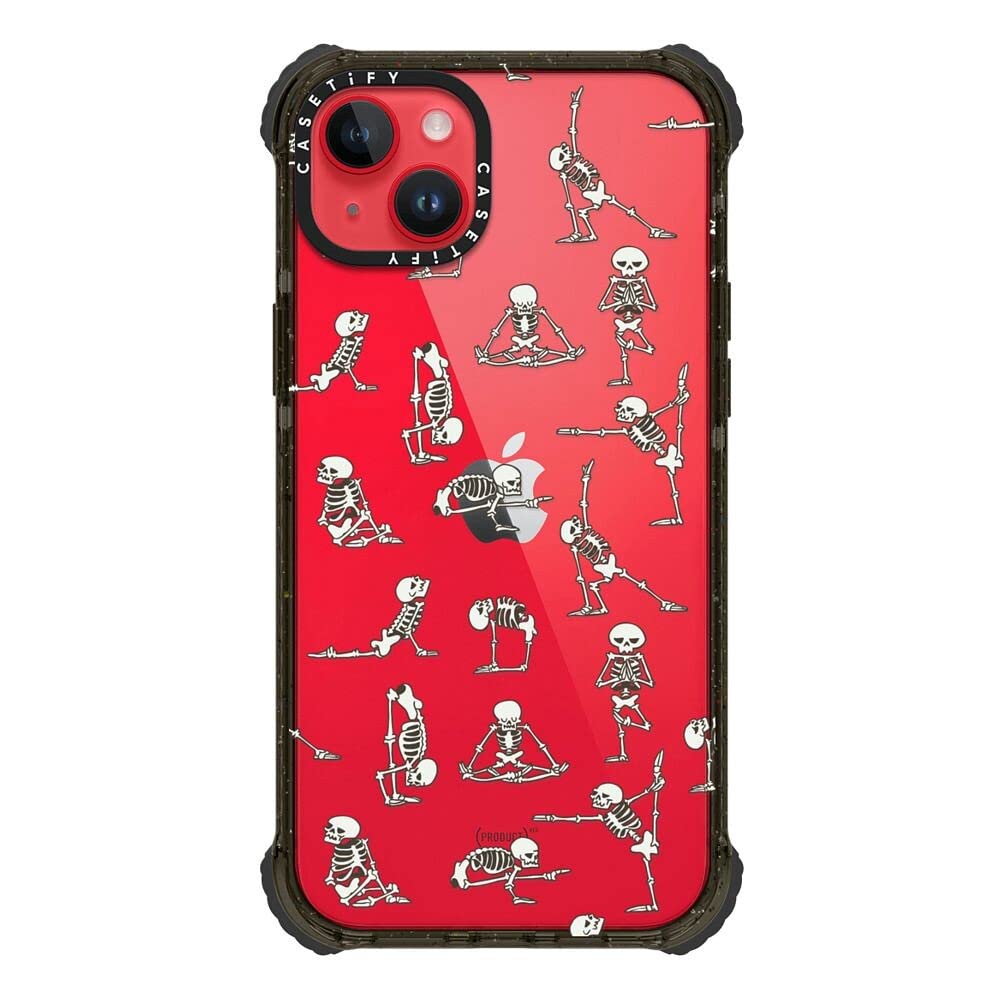 CASETiFY Impact IPhone 14 Pro Max Case [4x Military Grade Drop Tested / 8.2ft Drop Protection] - Dragons - Glossy Black