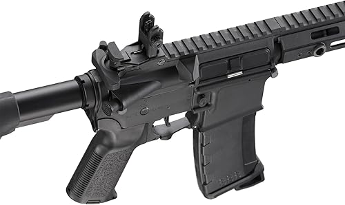 Vista 85 de Lancer Tactical Gen 3 Polímero ligero y duradero M4 Airsoft MLOK AEG con tapa media de alta velocidad con disparador rápido programable