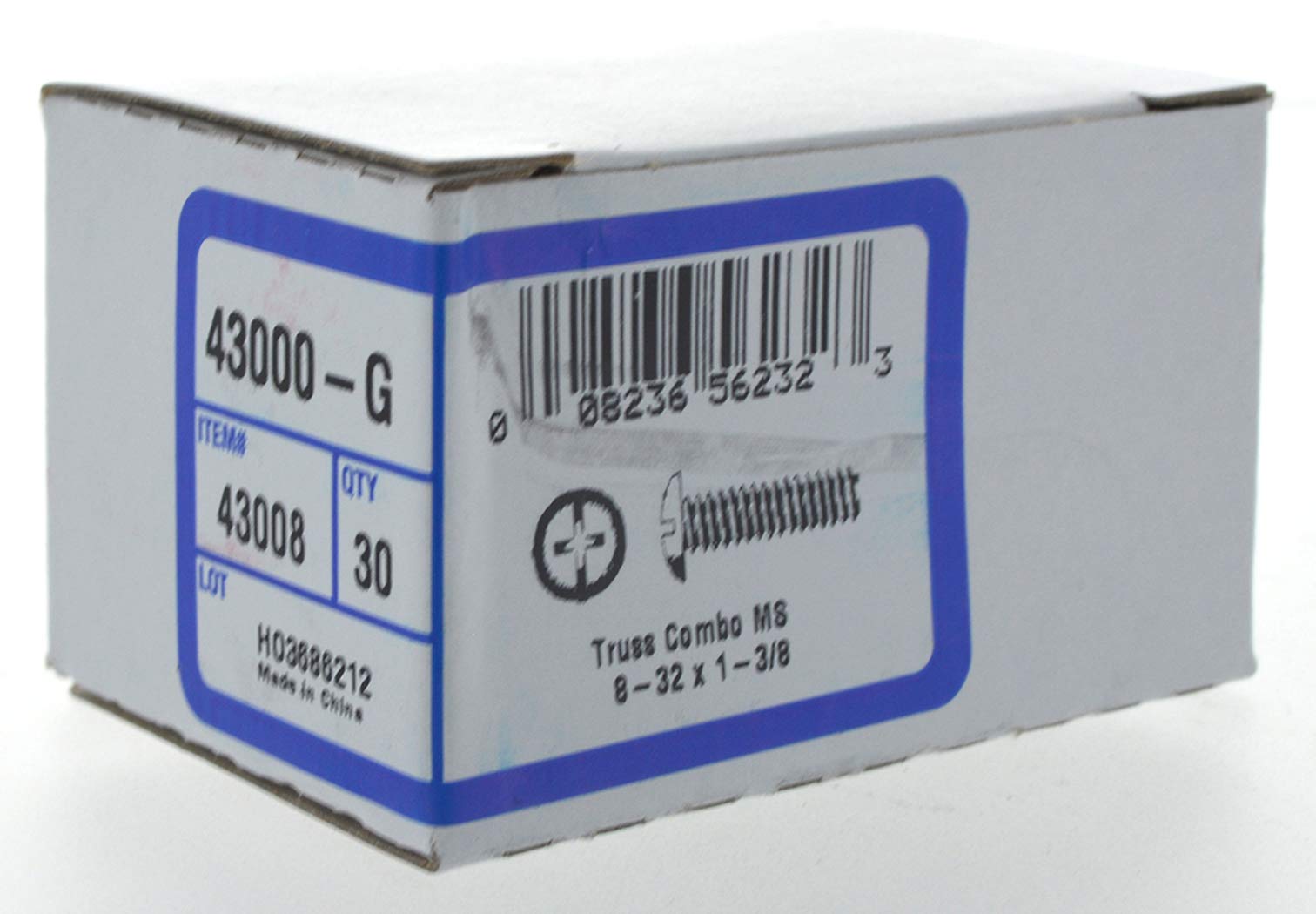 Amazon.com: Hillman 43008 8-32 x 1-3/8-Inch Truss Combo Head