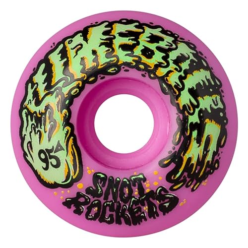 Santa Cruz 54mm Snot rocket 95A skateboardwielen pastel pink Cover
