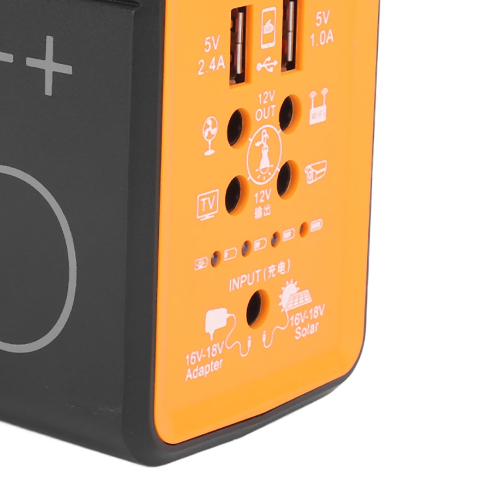 Estación de Energía Portátil 12V, Generador Solar LiFePO4 for