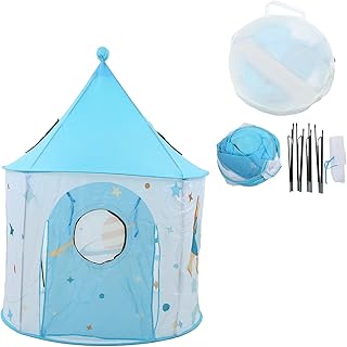 Barraca Infantil, Desenho Animado Bonito, Requintada Estampa De Céu Estrelado, Barraca Padrão De Castelo E Barraca Infantil Pequena, Casinha Grande, Barraca Infantil Castelo Para Brincar Em Casa, Barr