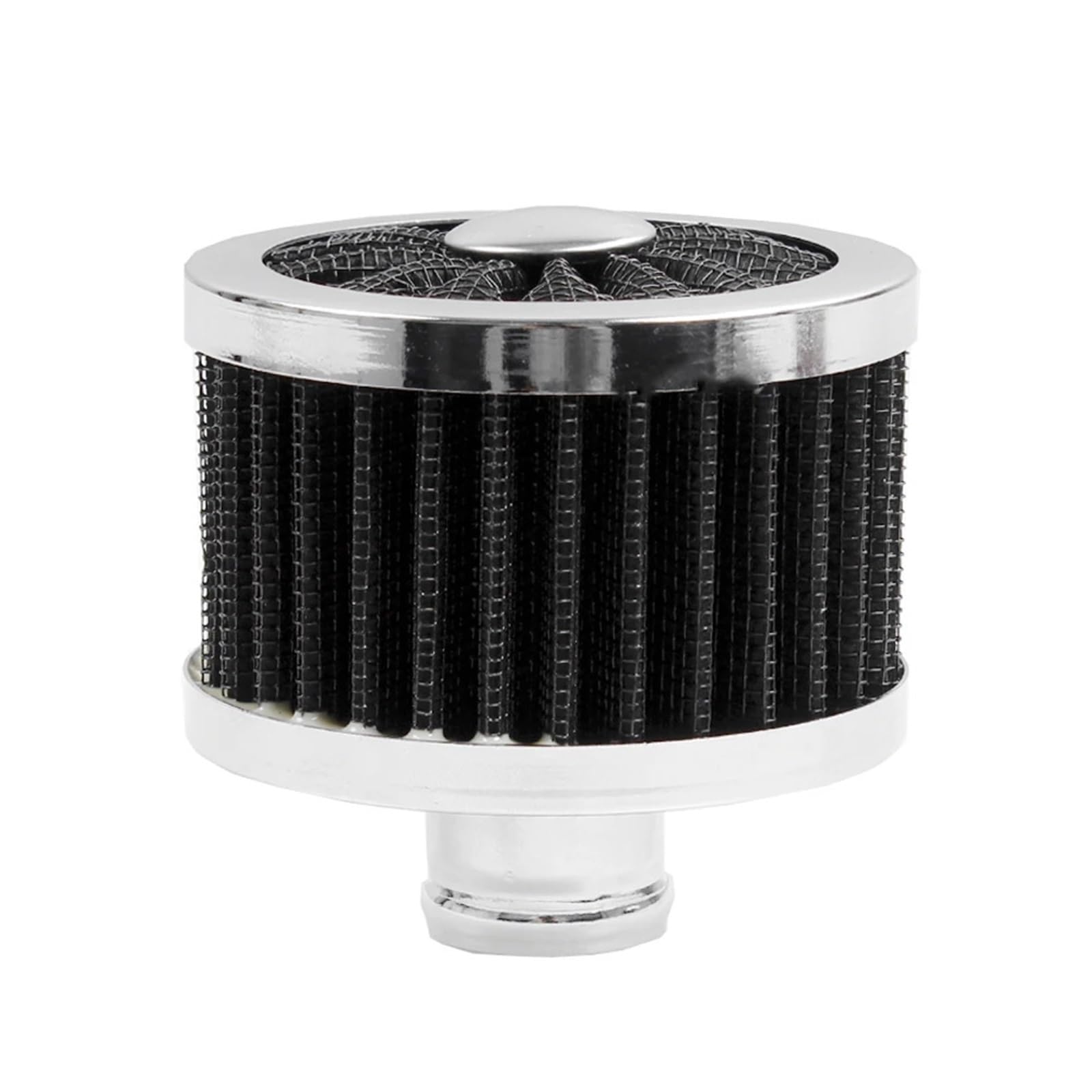 Cabin Filter Cover 23mm Car Air Filter For Motorcycle Cold Air Intake Flow Crankcase Vent Cover Respirator Filters OFI064 Conditioning Filter Cover(Black)