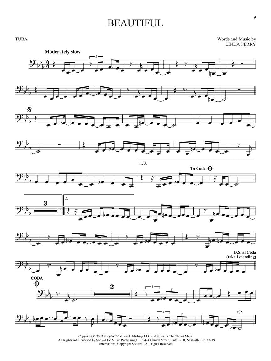 101 Hit Songs. Tuba Solo.
