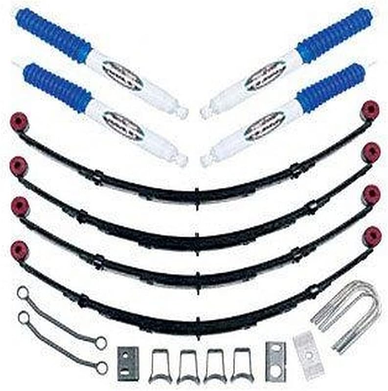 Kit de grampos em U do eixo dianteiro PRO COMP 50010 para feixe de molas – 1 unidade