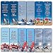 NewEights Sports Inspirational Quotes Bookmark Set (30 Pack) - Teamwork Team Building Success Quotes - Sports Gifts Stocking Stuffers