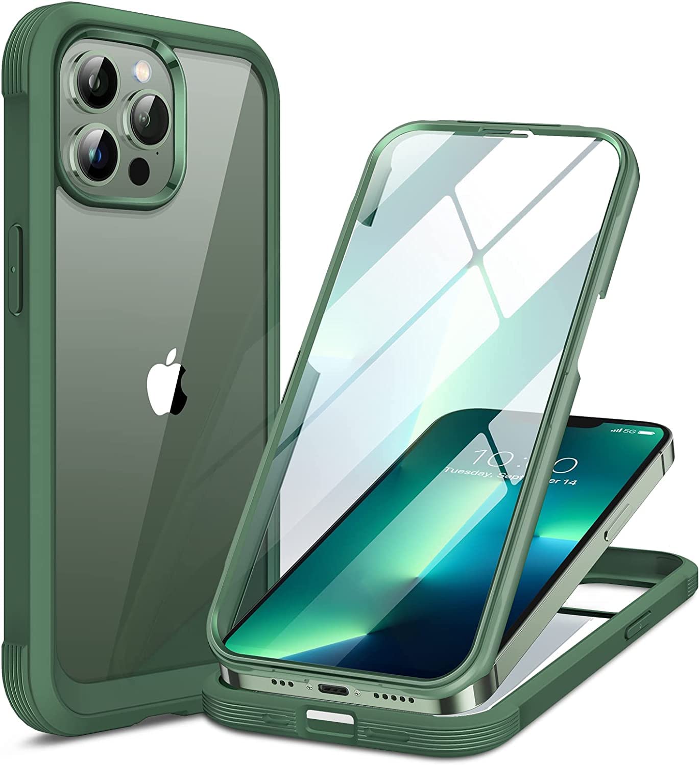 Miracase Glass Case For Iphone 13 Pro Max 67 Inch 